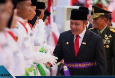 Najwa, Satu-satunya Paskibraka Sumsel Asal Empat Lawang: Deru Kukuhkan 50 Anggota Paskibraka 2025