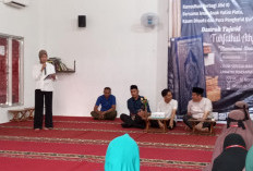 Wabup Bangun Halaman Masjid dengan Dana Pribadi