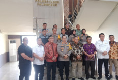 Pj Walikota Baru Silaturahmi ke Polrestabes Palembang