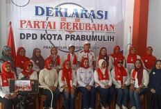 Partai Perubahan Dideklarasikan di Kota Prabumulih