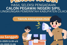 Pengumuman Hasil Seleksi CPNS 2024 di Lingkungan Pemerintah Kabupaten Cilacap