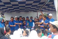 Ribuan Warga Tumpah Ruah Ikuti Jalan Santai dan Senam Gembira