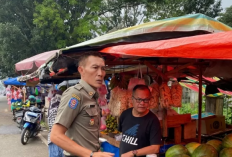 Ganggu Arus Lalin, Pedagang di Bahu Jalan Ditertibkan