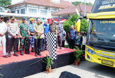 880 Pemudik Dilepas Wagub Sumsel