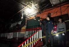 Diduga Terjadi Korsleting Listrik Lapak Di Pasar 16 Ilir Hangus Terbakar 