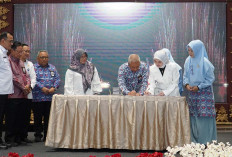 Sekda Sumsel Hadiri Rapat Telaah Tengah Tahun 