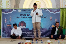 SMPN 3 Lahat Gelar Isra' Mi'raj