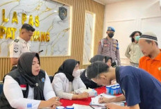 Lapas Gelar Tes Urine Serentak untuk Pegawai dan Warga Binaan