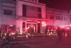 Kantor ULP Pemkab Muara Enim Nyaris Terbakar