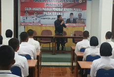 Dandim Beri Arahan kepada Calon Paskibraka Kabupaten Lahat 2025