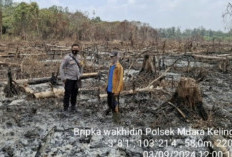 Polisi Tanggapi Kebakaran Hutan di Muara Kelingi: 1 Hektare Lahan Terbakar, Pelaku Diburu