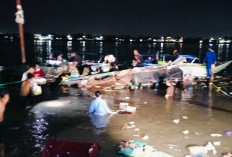 Kapal Jukung MS Doa Ibu Meledak