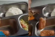Viral! Pelajar SMP Palembang Protes Menu MBG Nasi Lauk Pempek: “Dak Maju, Bu!”
