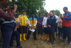 Tanggul Sungai Tuntang Grobogan Jebol, Menteri PU Langsung Turun Tangan