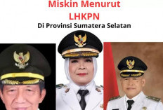 Ngosok Kepala, Begini Profil 3 Wakil Bupati Termiskin di Sumatera Selatan