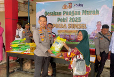 Polres Empat Lawang dan Bulog Gelar Gerakan Pangan Murah