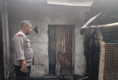 Diduga Korsleting Listrik, Dapur Rumah Warga Terbakar, Kerugian Rp 10 Juta