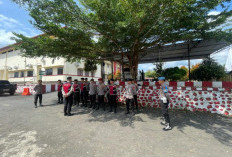 Polres Gelar Apel Pengecekan Personel Dalmas