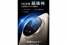Honor Magic8 Pro Siap Guncang Dunia dengan Kamera Telephoto 200 MP Pertama di Industri