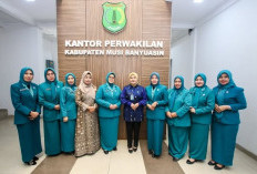 Hj Patimah Toha Resmi Gantikan Hj Triana Sandi Fahlepi