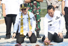 Resmikan Jembatan Air Lematang di Muara Enim