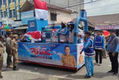 Perumda Tirta Seguring Betung Meriahkan Pawai Karnaval