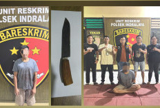 Polsek Indralaya Ringkus Pelaku Pengancaman Disertai Senjata Tajam