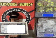 Satnarkoba Polres Muara Enim Tangkap Pengedar Sabu dan Pil Ekstasi, Sita Barang Bukti Senilai Jutaan Rupiah