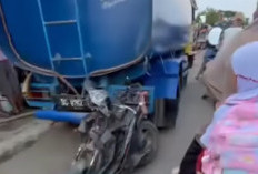 Diduga Mengantuk Pengendara Avanza  Tabrak Pengendara Motor