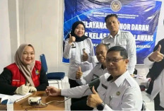 Lapas Empat Lawang Gelar Donor Darah Sambut HBP Ke-61