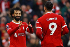 Mohamed Salah Cetak Gol ke-200, Liverpool Puncaki Klasemen