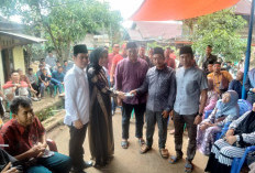 Pamitan ke Dusun Laman: Yulius Maulana dan Istri Ziarah dan Pamit Sebelum Pemilihan Bupati Lahat 2024