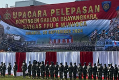 Polri Berangkatkan 140 Personel Satgas Garuda FPU 6 Minusca dalam Misi Perdamaian PBB di Afrika Tengah