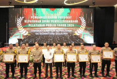 Polres Pagaralam Terima Predikat Zona Hijau dari Ombudsman