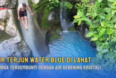 Air Terjun Water Blue di Lahat: Surga Tersembunyi dengan Air Sebening Kristal!