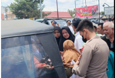 Polres Empat Lawang Gelar Pembagian Takjil Sambut Ramadhan 1446 H