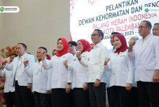 PMI Palembang Resmi Dilantik