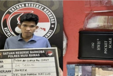 Polres Musi Rawas Tangkap Tersangka Pengedar Sabu dengan Barang Bukti 2,34 Gram di Desa Tegal Rejo