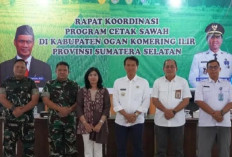 Kementerian Pertanian Targetkan 125 Ribu Hektare Sawah Baru di OKI Sumsel