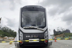 Kereta Tanpa Rel Gagal Uji Coba di IKN, Dikembalikan ke China