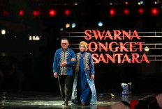 Bupati Empat Lawang Tampil di Catwalk Sriwijaya Expo 2025