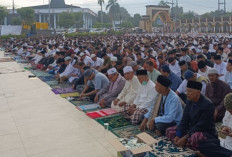 Umat Muslim Bengkulu Rayakan Idul Adha 1445 H di Masjid Raya Baitul Izzah