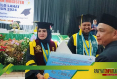 Nina Kurniati Raih Predikat Lulusan Terbaik Pascasarjana Universitas Serelo Lahat 2024