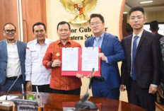 Provinsi Sumatra Selatan dan TBEA Co., Ltd. Mulai Kerja Sama Pembangunan PLTS 300 MW