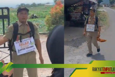 Kisah Inspiratif Guru Viral Andrianto, Nazar Jalan Kaki Lintas Provinsi