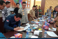 Polres Empat Lawang Tegas Larang Pesta Malam, Tanda Tangan Pakta Integritas Bersama Forkopimda