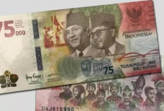 Uang Pecahan Rp75 Ribu Diburu Kolektor, Harga Tembus Jutaan Rupiah!