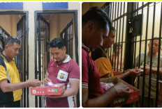 Sat Tahti Bagikan Pelengkapan Perawatan Tahanan