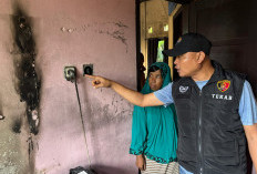 Kantor Lurah Indralaya Indah Terbakar