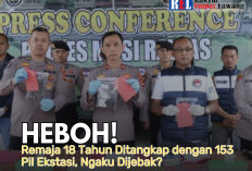 HEBOH! Remaja 18 Tahun Ditangkap dengan 153 Pil Ekstasi, Ngaku Dijebak?